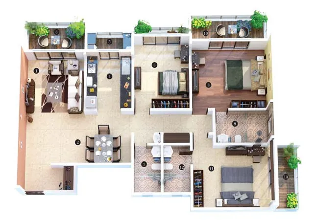 3 BHK
